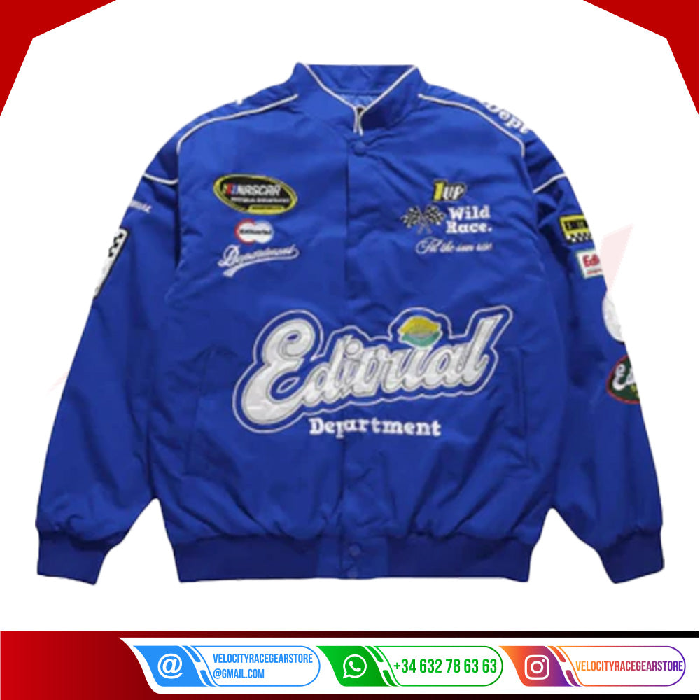 Formula One Racing Embroidered Jacket - Velocity Racegear-Formula One Racing Embroidered Jacket - Velocity Racegear-F1 jacket