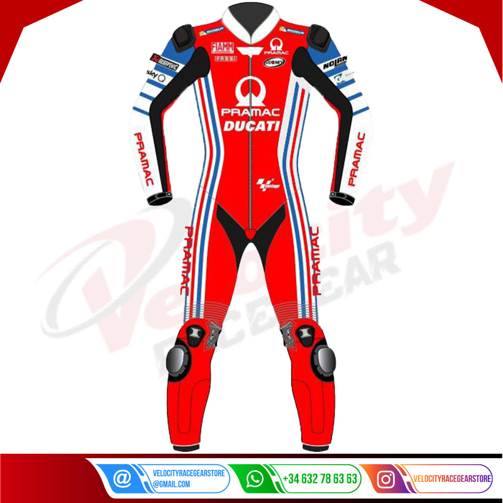 Francesco Bagnaia Ducati Leather Motogp 2020 - Velocity Racegear-null