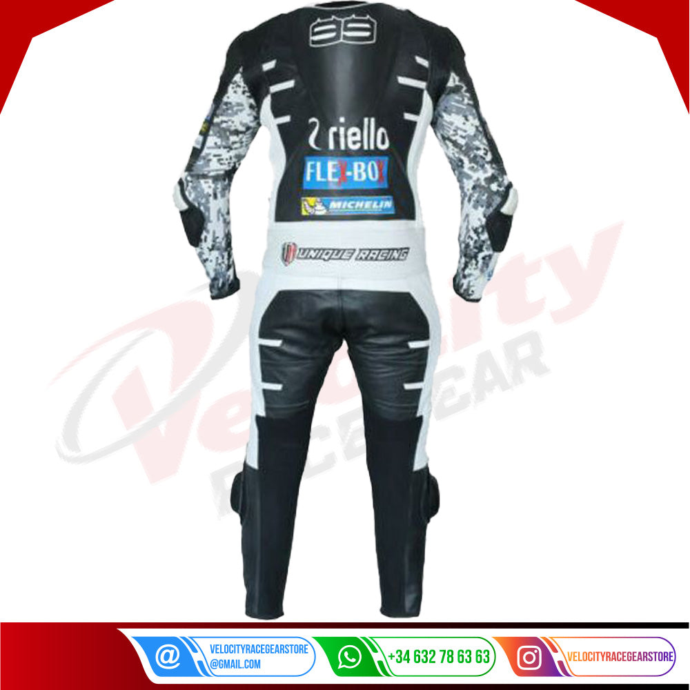 Francesco Bagnaia Ducati Motorcycle Leather Suit MotoGP 2022 - Velocity Racegear-null