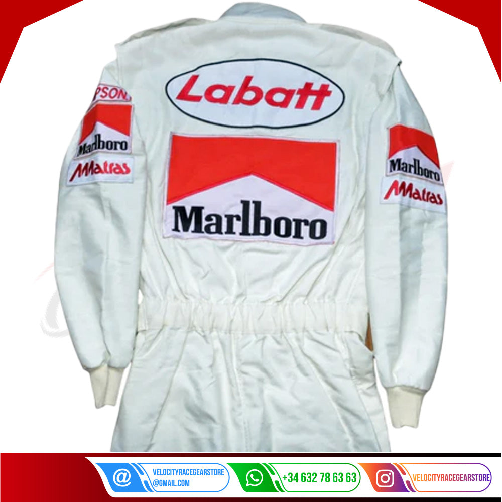 GILLES VILLENEUVE SIGNED Ferrari 1980 F1 REPLICA Race SUIT - Velocity Racegear-GILLES VILLENEUVE SIGNED Ferrari 1980 F1 REPLICA Race SUIT - Velocity Racegear-F1 Racing Suit