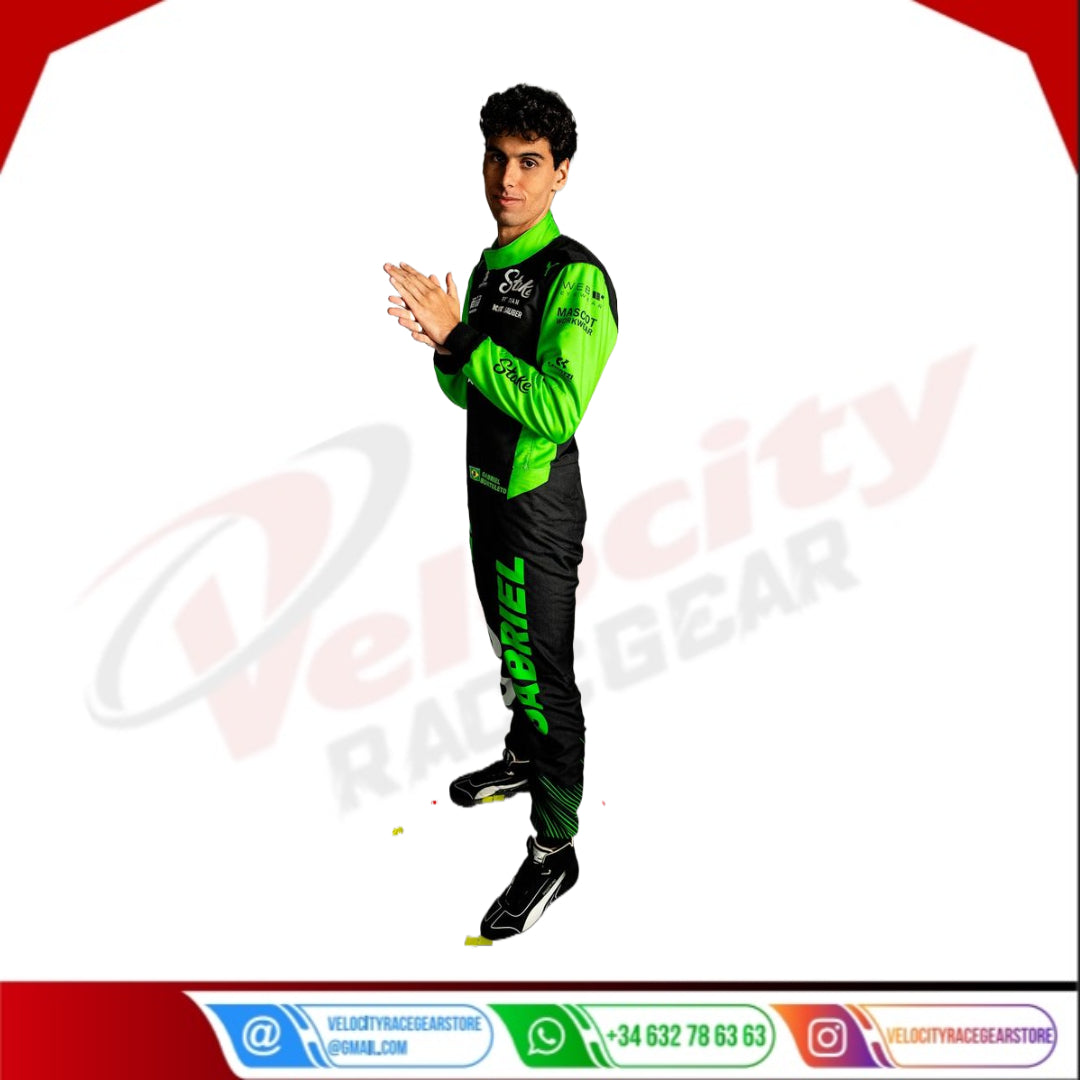 Gabriel Bortoleto 2025 Stake F1 Team Racing Suit F1 - Velocity Racegear-null