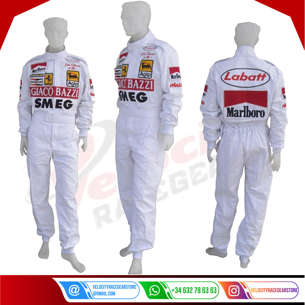 Gilles Villeneuve 1980 Racing Suit Replica | Ferrari F1 | Dash Racegear