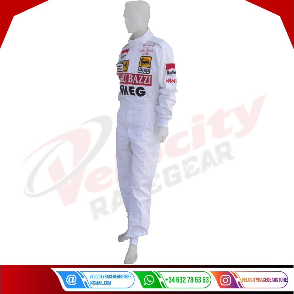 Gilles Villeneuve 1980 Racing Suit Replica | Ferrari F1 | Dash Racegear