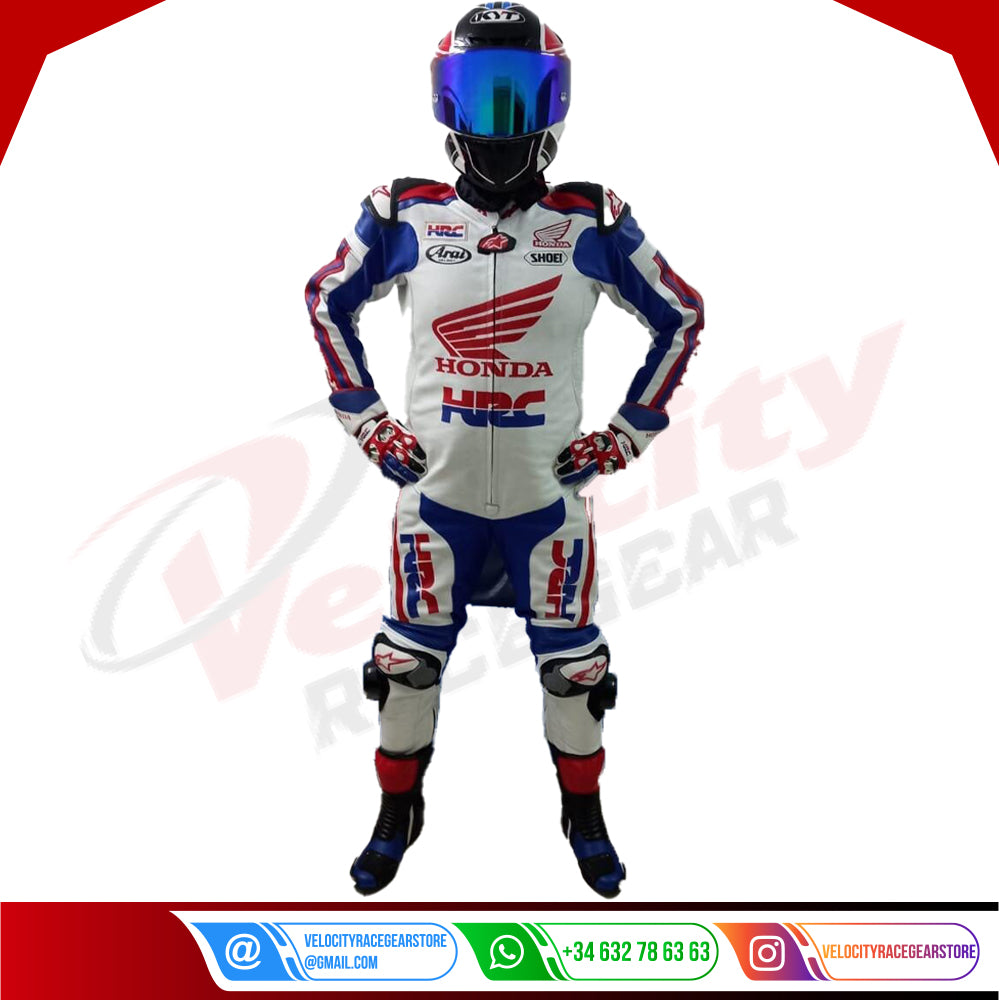 Honda HRC Leather Suit - Velocity Racegear-null