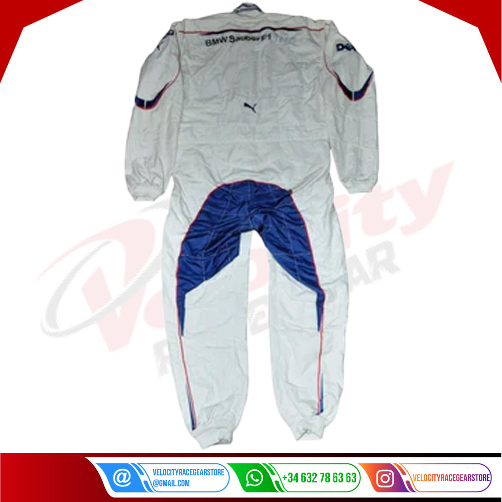 JACQUES VILLENEUVE USED & SIGNED BMW SAUBER 2006 Bahrain GP F1 Race SUIT