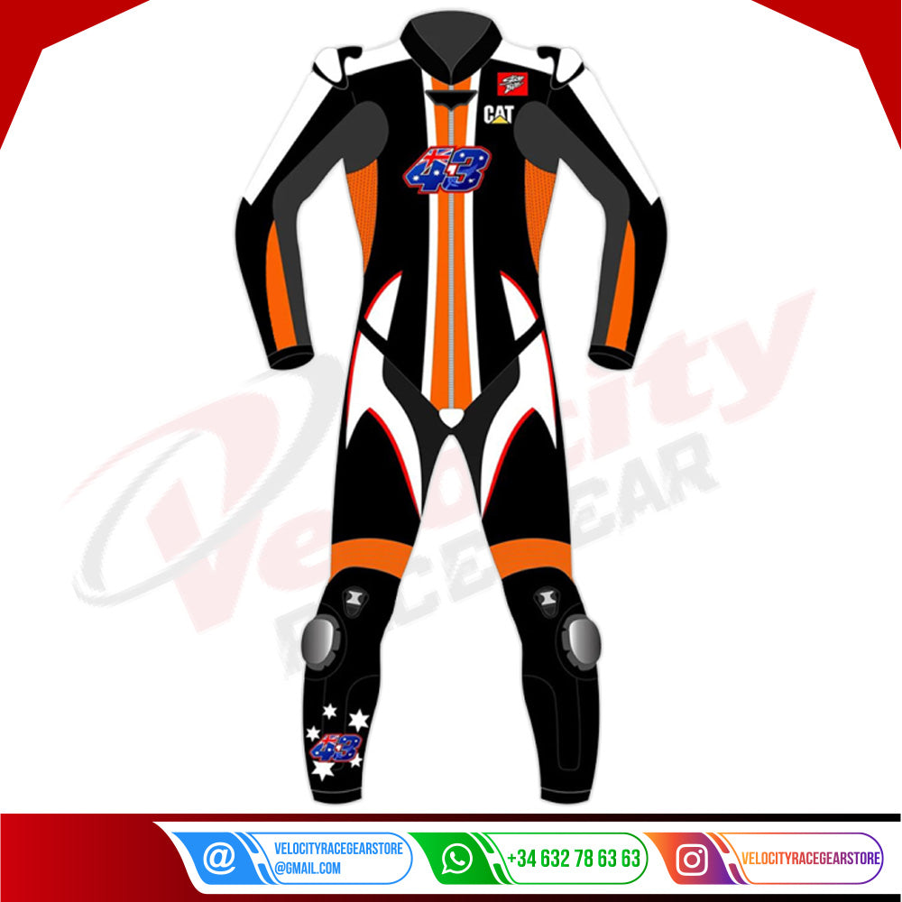 Jack Miller CAT Winter Test 2023 Leather Suit - Velocity Racegear-null