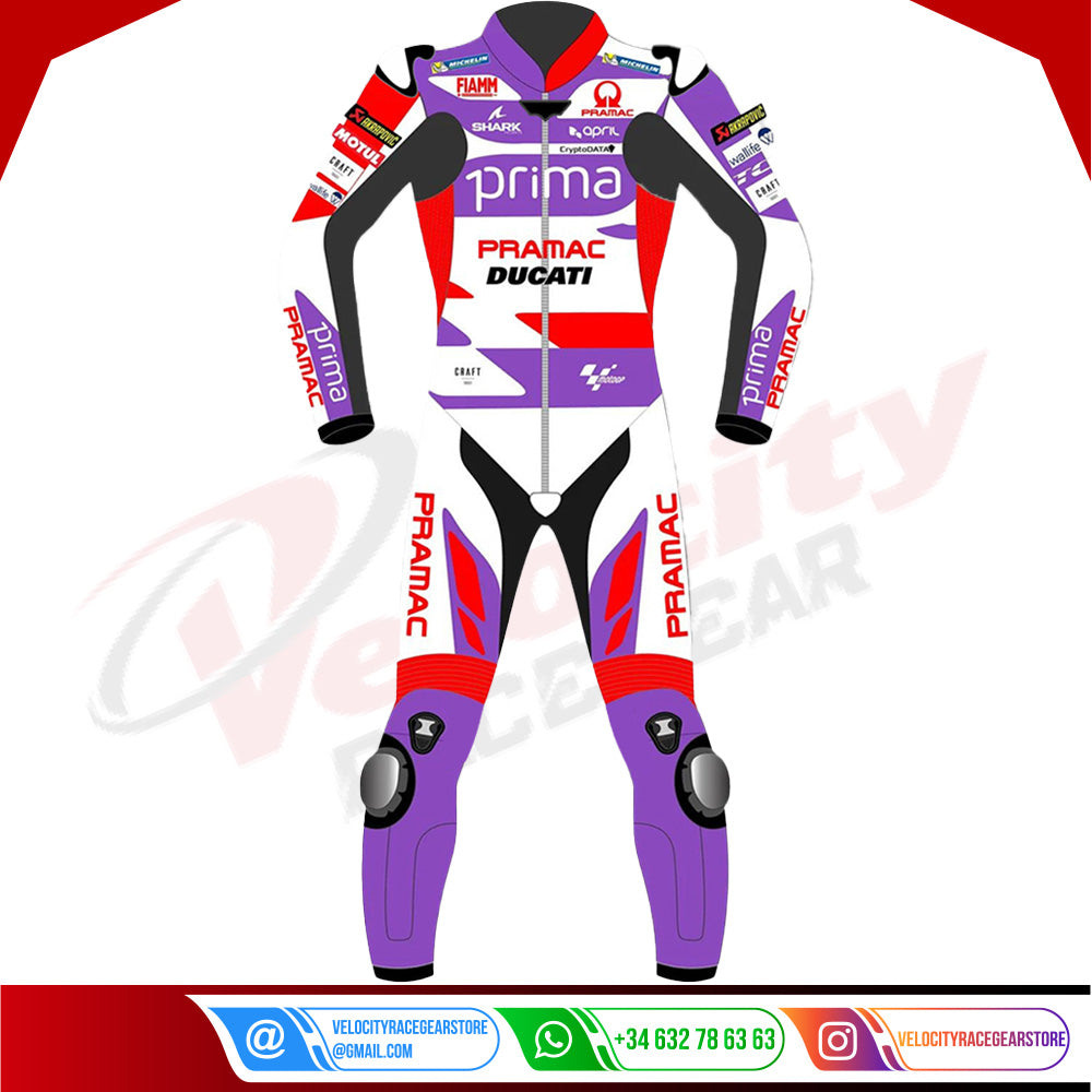 Jack Miller Motorcycle Racing Leather Suit MotoGP 2022 - Velocity Racegear-null