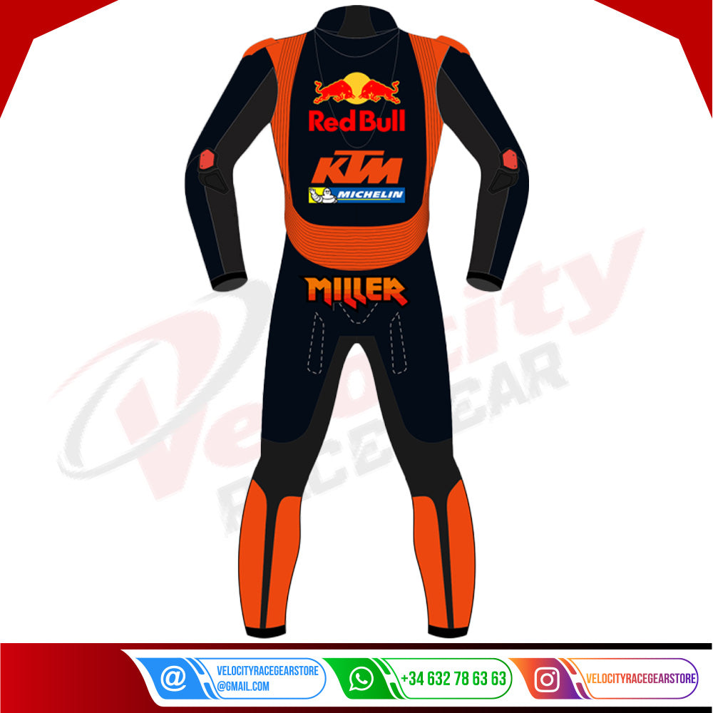 Jack Miller Red Bull KTM MotoGP 2023 Leather Suit - Velocity Racegear-null