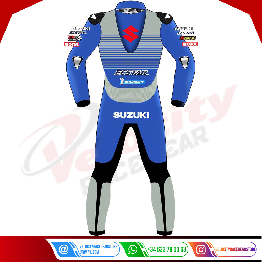 Joan Mir Suzuki Motorbike Suit 2020 - Velocity Racegear-null