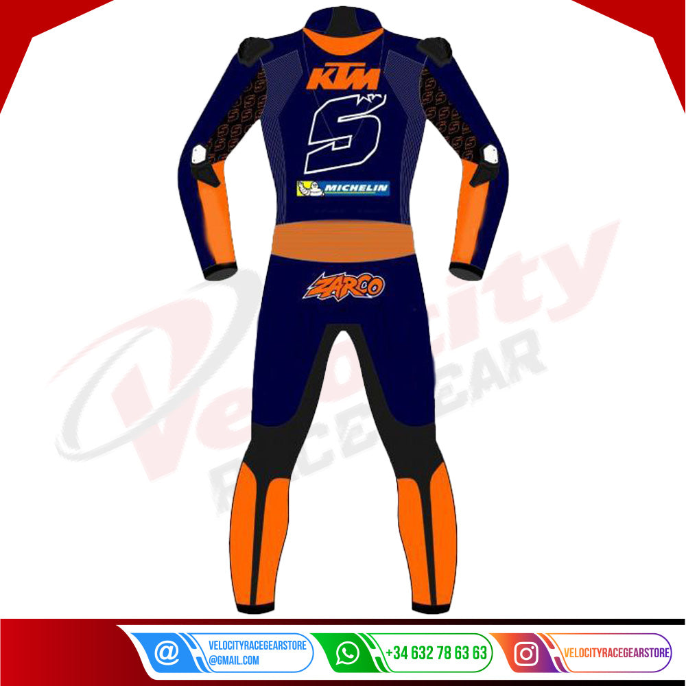 Johan Zarco Jerez KTM Test 2018 Motorcycle Suit - Velocity Racegear-null