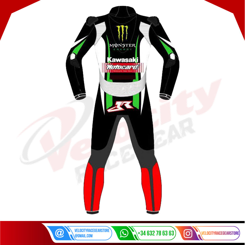 Jonathan Rea Kawasaki WSBK 2017 Racing Suit - Velocity Racegear-null