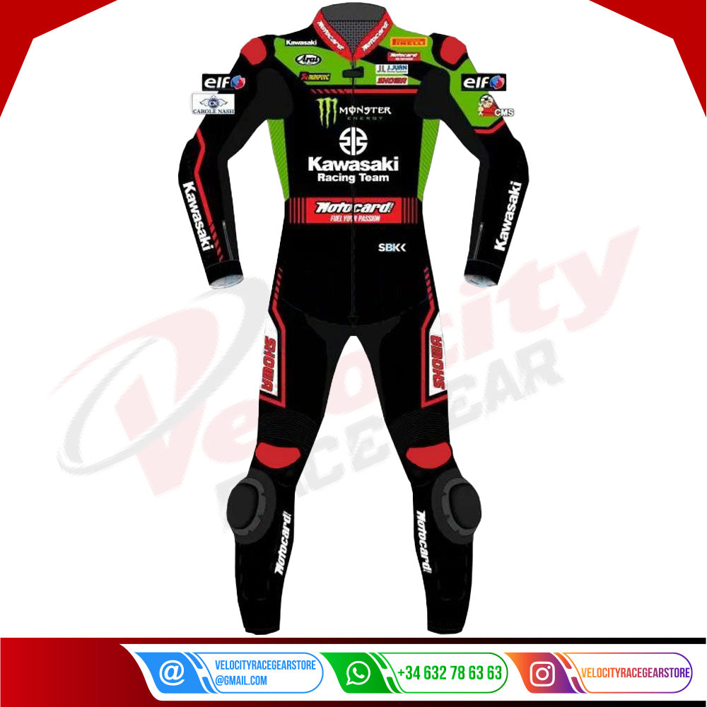 Jonathan Rea Suit Kawasaki WSBK 2021 - Velocity Racegear-null