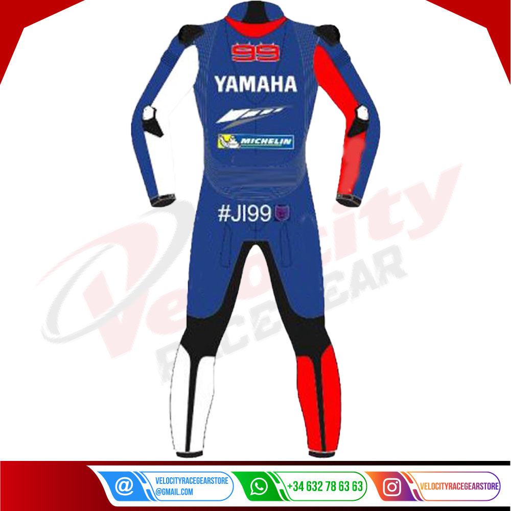 Jorge Lorenzo Yamaha Motogp 2020 Leather Suit - Velocity Racegear-null
