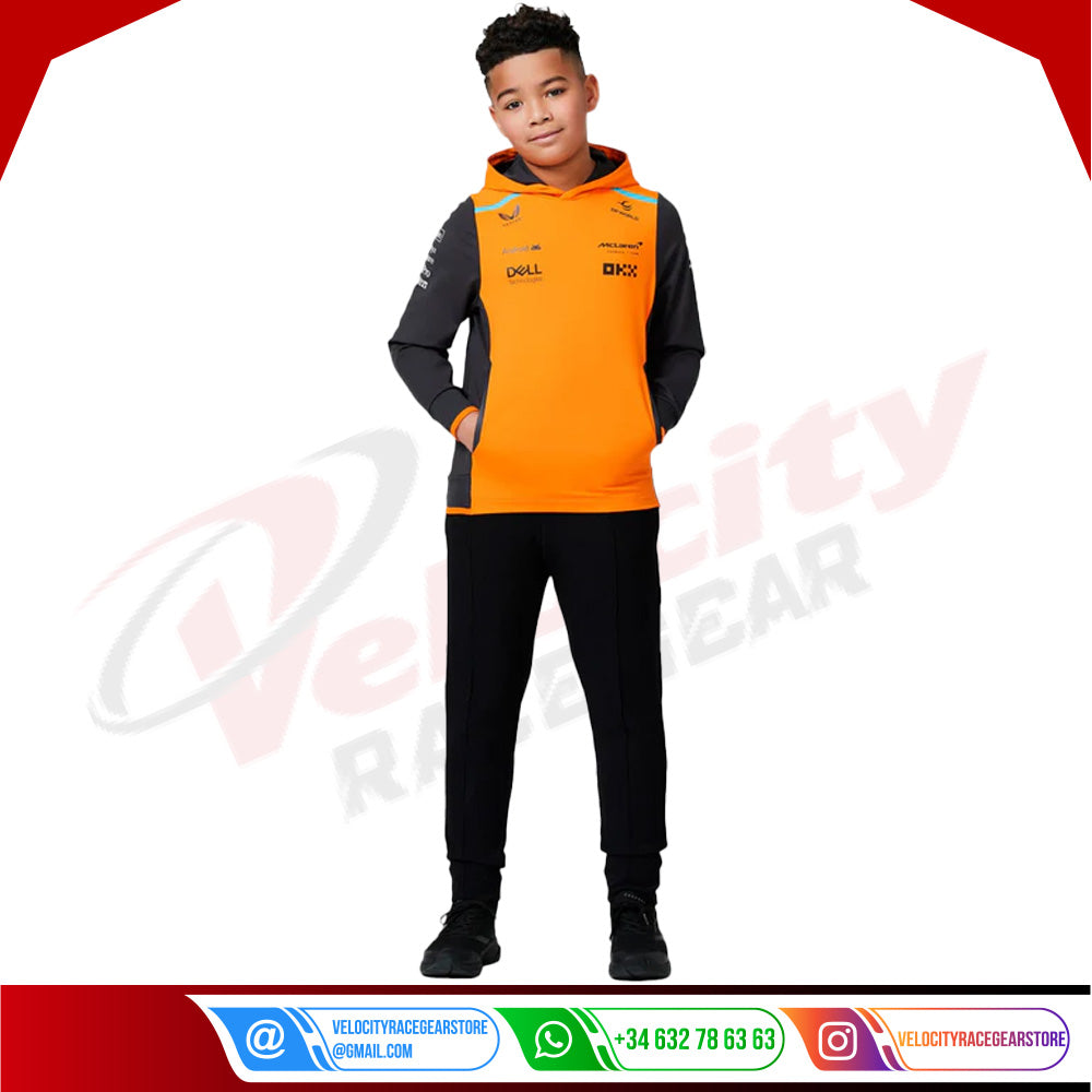 Junior Official Teamwear Hooded Sweat Formula 1 - Velocity Racegear-Junior Official Teamwear Hooded Sweat Formula 1 - Velocity Racegear-F1 jacket