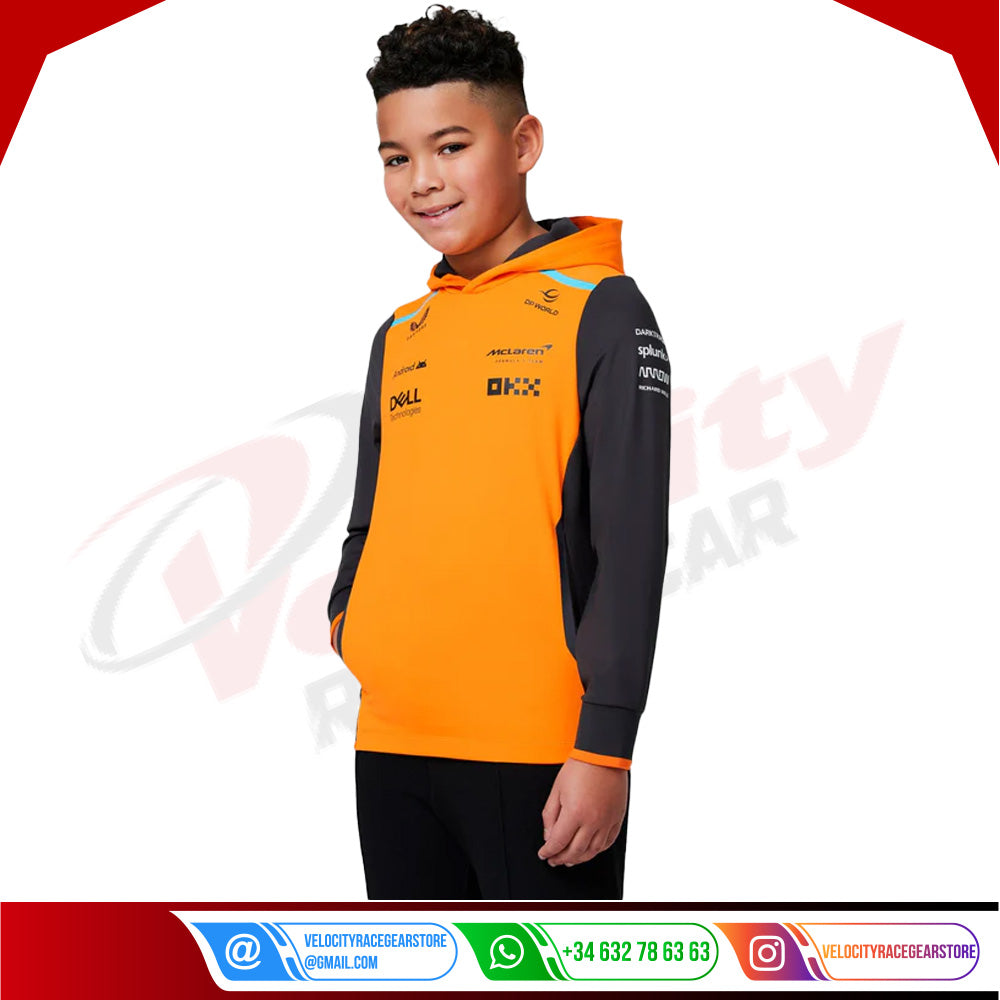 Junior Official Teamwear Hooded Sweat Formula 1 - Velocity Racegear-Junior Official Teamwear Hooded Sweat Formula 1 - Velocity Racegear-F1 jacket