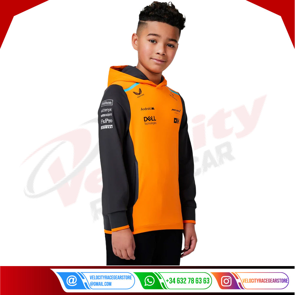 Junior Official Teamwear Hooded Sweat Formula 1 - Velocity Racegear-Junior Official Teamwear Hooded Sweat Formula 1 - Velocity Racegear-F1 jacket