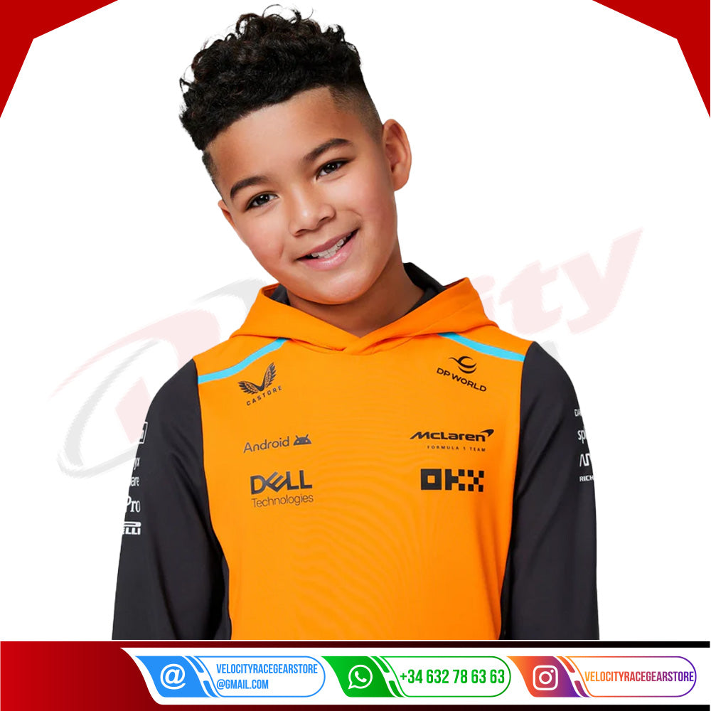 Junior Official Teamwear Hooded Sweat Formula 1 - Velocity Racegear-Junior Official Teamwear Hooded Sweat Formula 1 - Velocity Racegear-F1 jacket