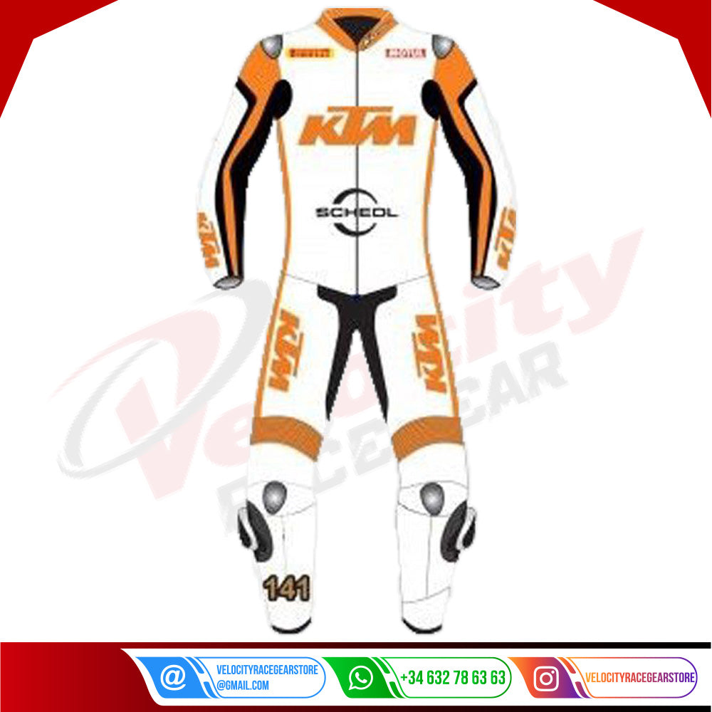 KTM Motorbike Leather Suit - Velocity Racegear-null