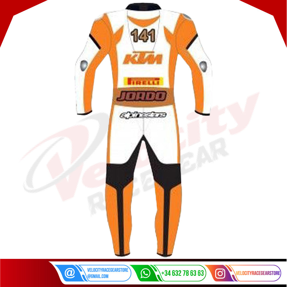 KTM Motorbike Leather Suit - Velocity Racegear-null