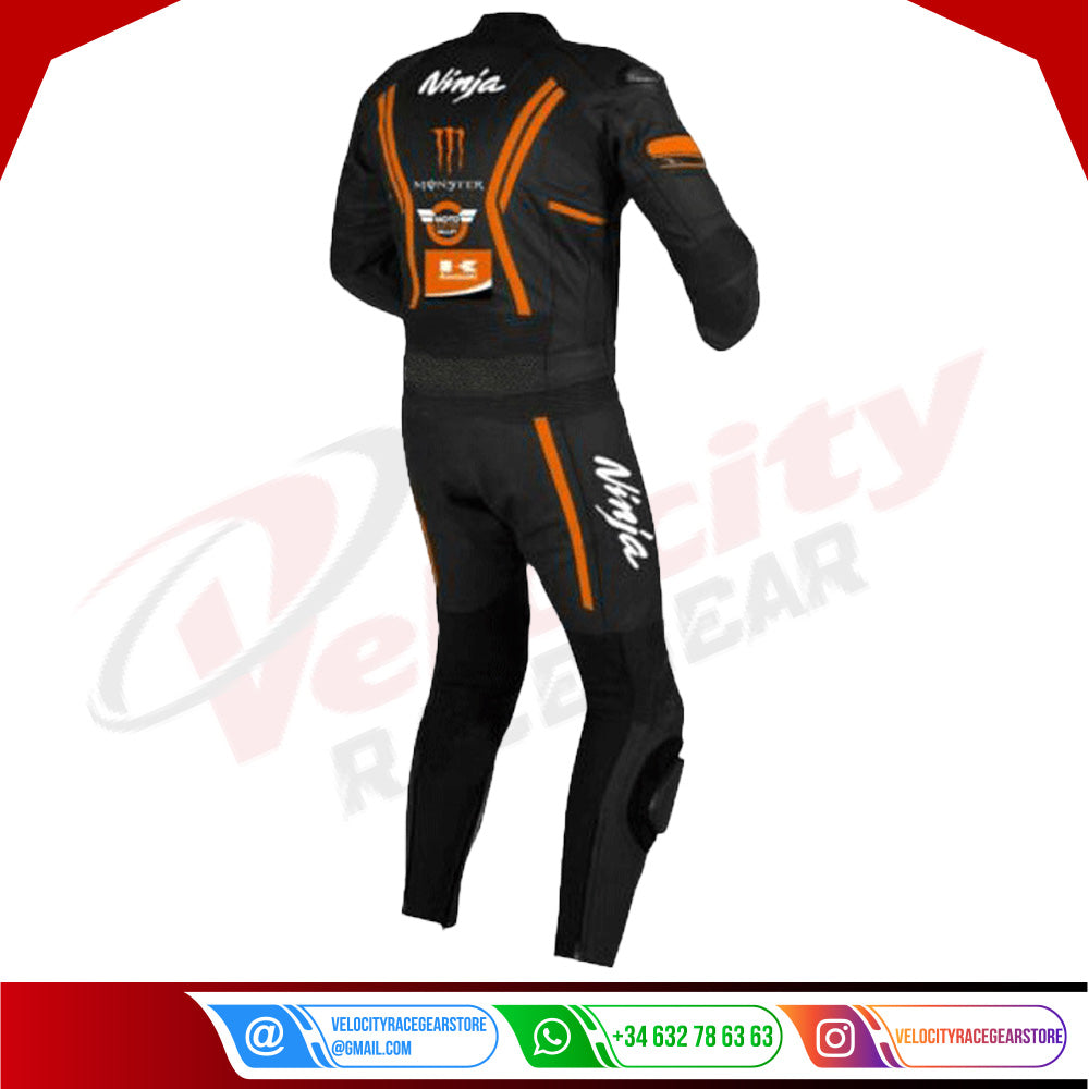 Kawasaki Ninja Motogp Leather Suit - Velocity Racegear-null