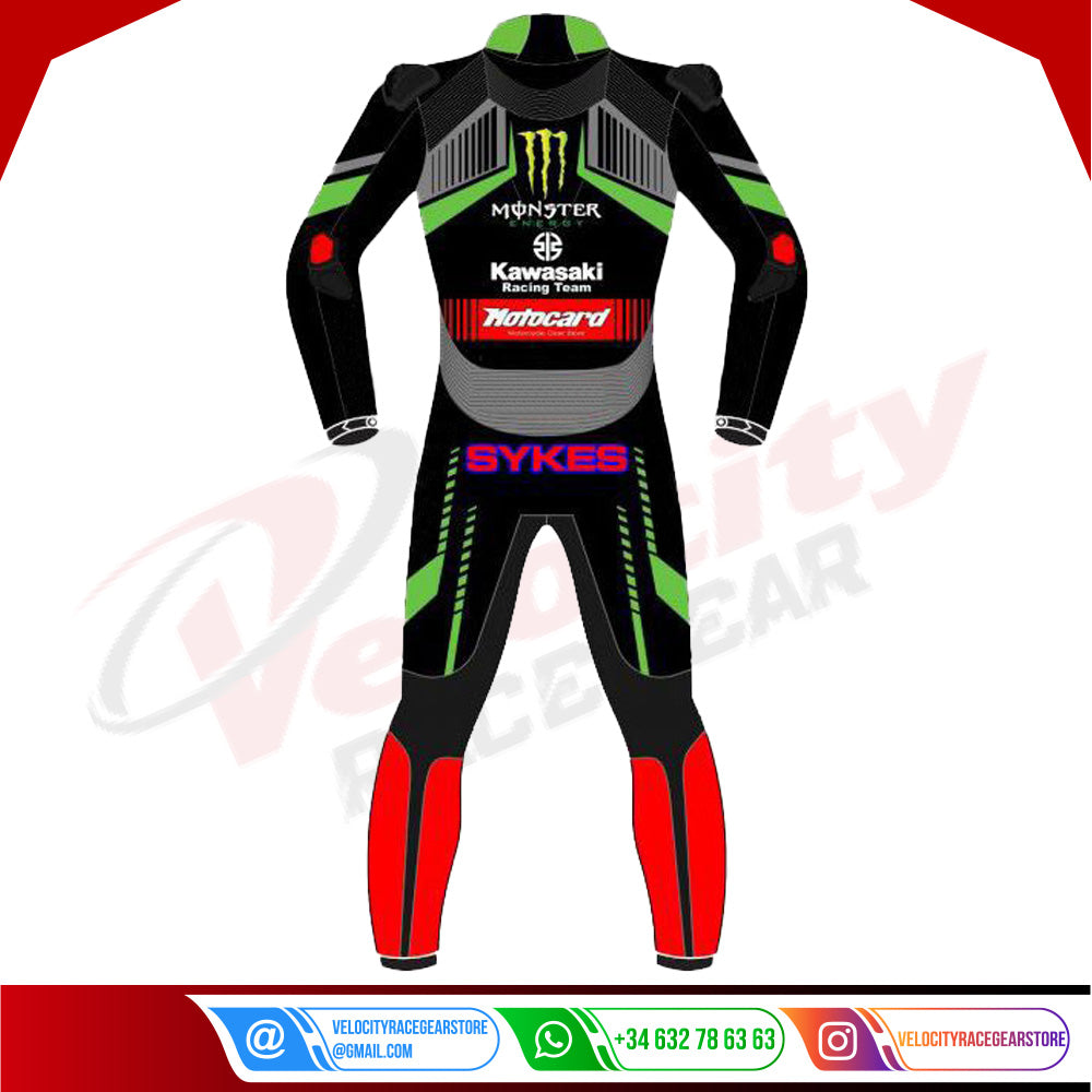 Kawasaki Ninja Motorcycle Leather Suit - Velocity Racegear-null