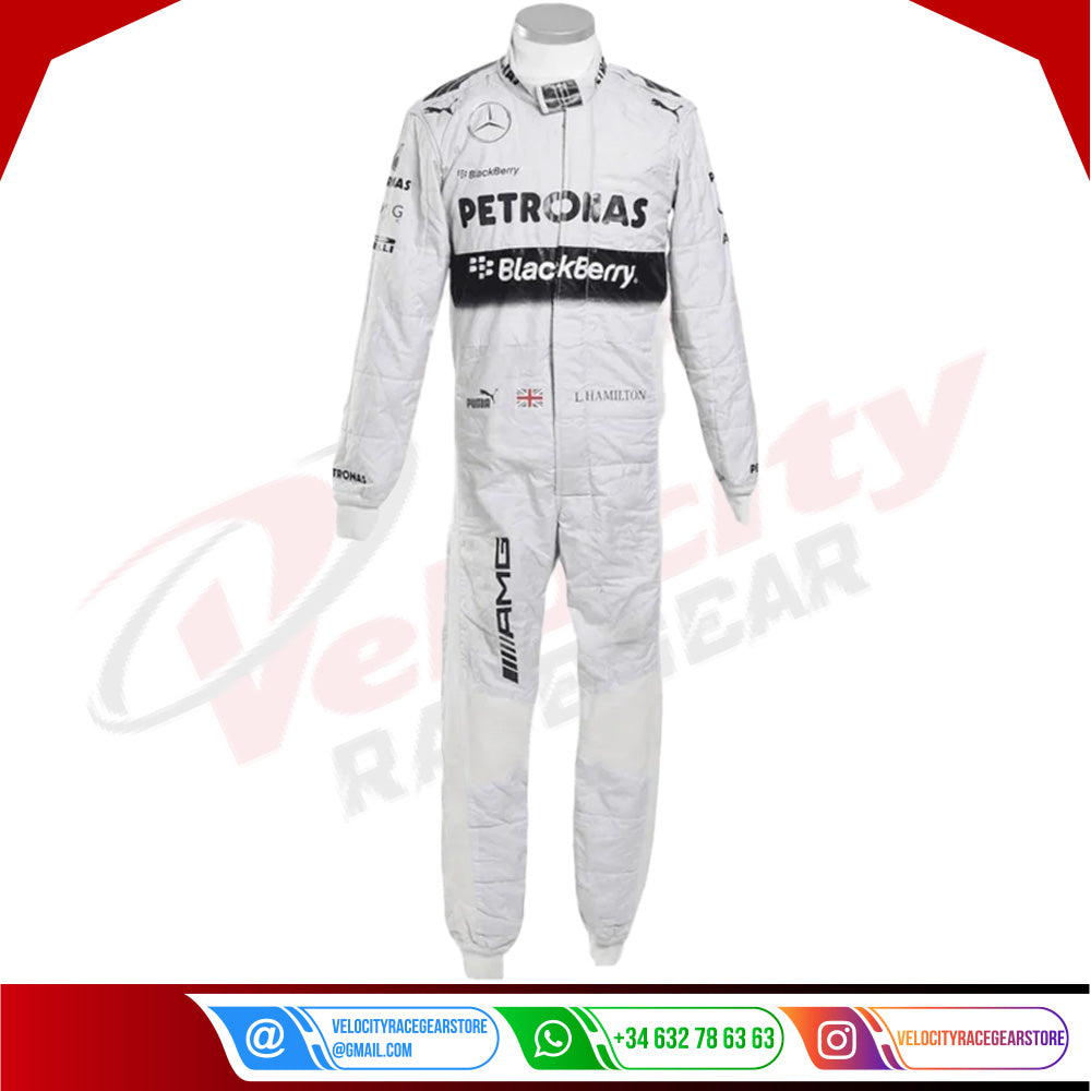 LEWIS HAMILTON Mercedes AMG Petronas F1 Team 2014 - Velocity Racegear-LEWIS HAMILTON Mercedes AMG Petronas F1 Team 2014 - Velocity Racegear-F1 Racing Suit