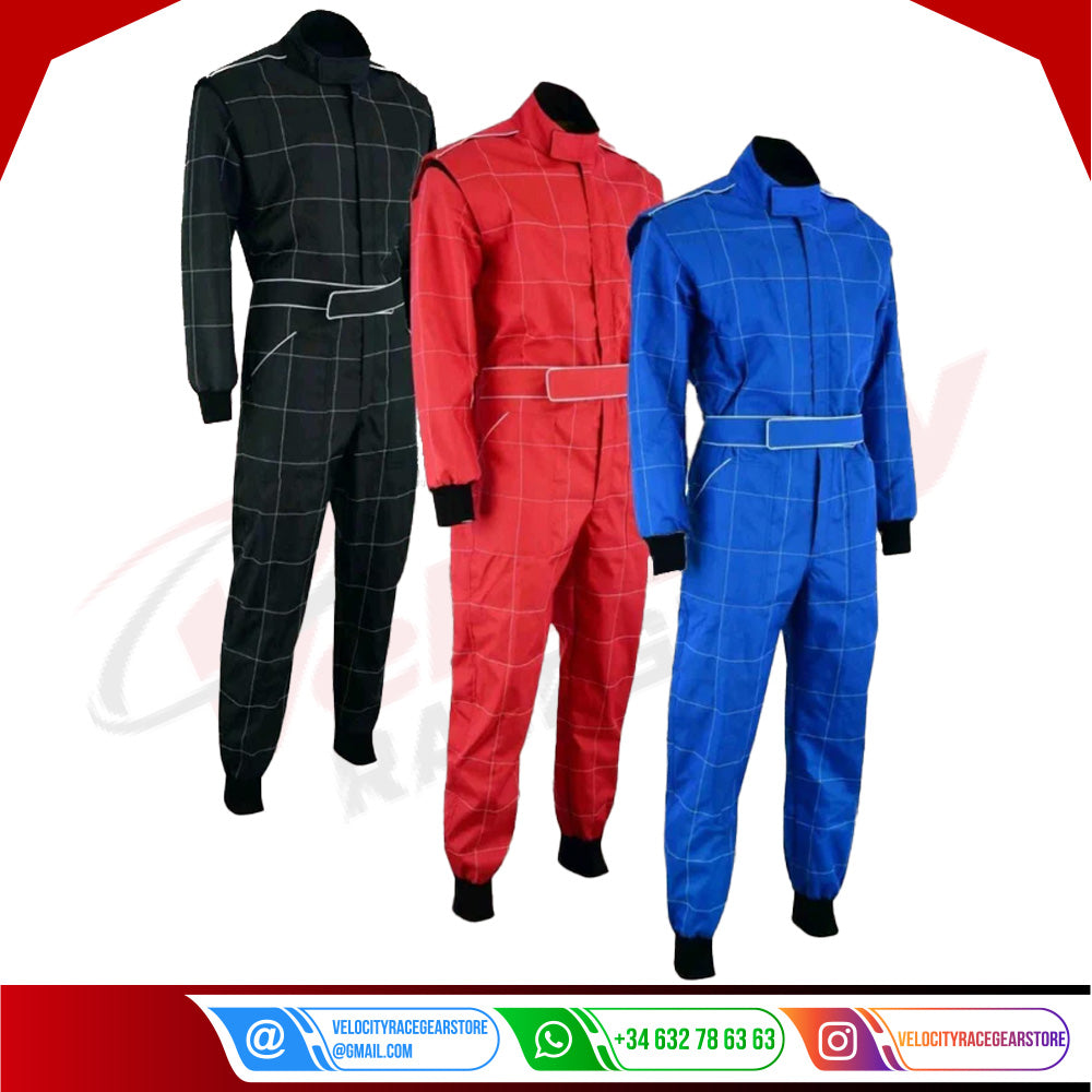 Laisure Rental Go kart Race Suit - Velocity Racegear-Laisure Rental Go kart Race Suit - Velocity Racegear-Kart Racing Suit