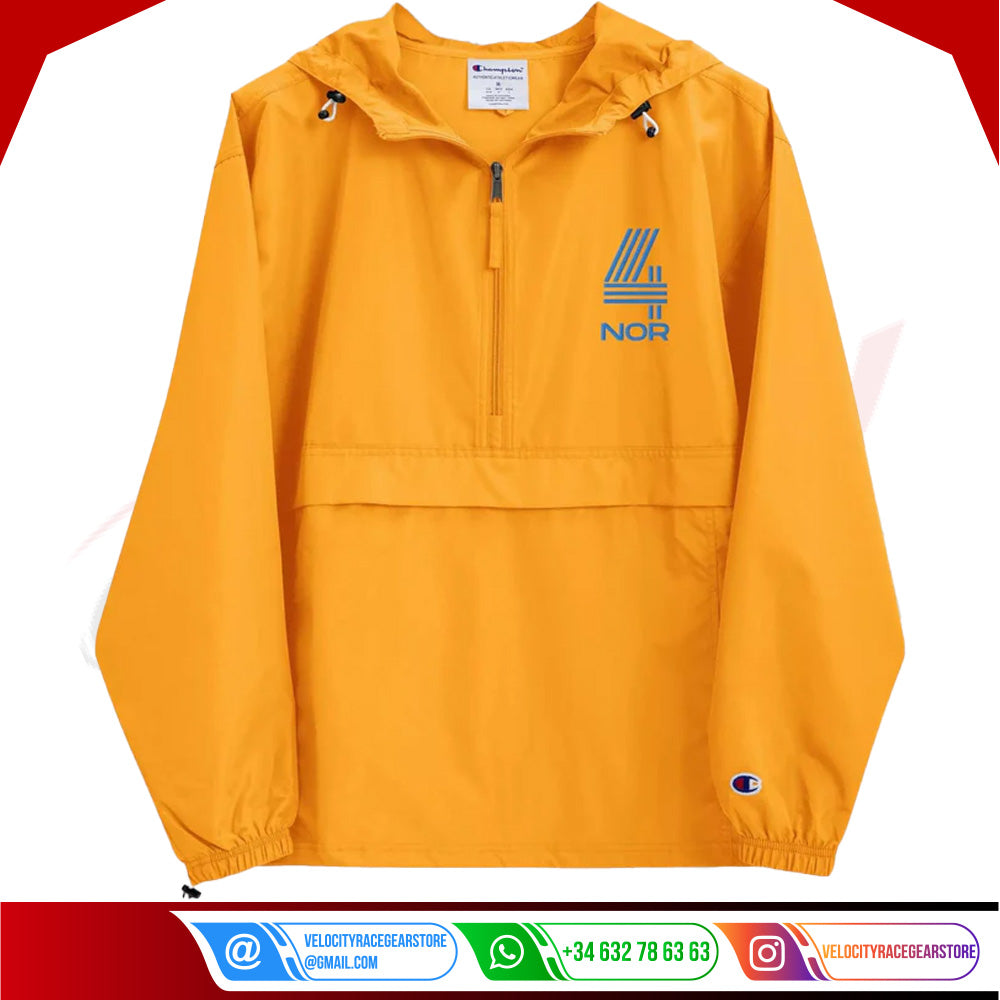 Lando Norris F1 Rain Jacket - Velocity Racegear-Lando Norris F1 Rain Jacket - Velocity Racegear-F1 jacket