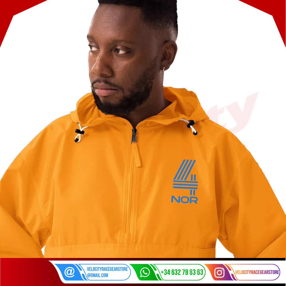Lando Norris F1 Rain Jacket - Velocity Racegear-Lando Norris F1 Rain Jacket - Velocity Racegear-F1 jacket
