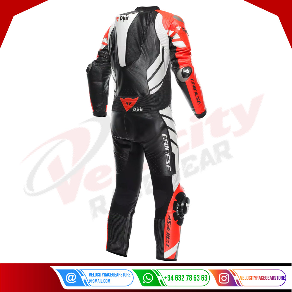 MUGELLO 3 D-AIR® - MEN'S 1-PIECE MOTORCYCLE PERFORATED LEATHER SUIT WITH AIRBAG