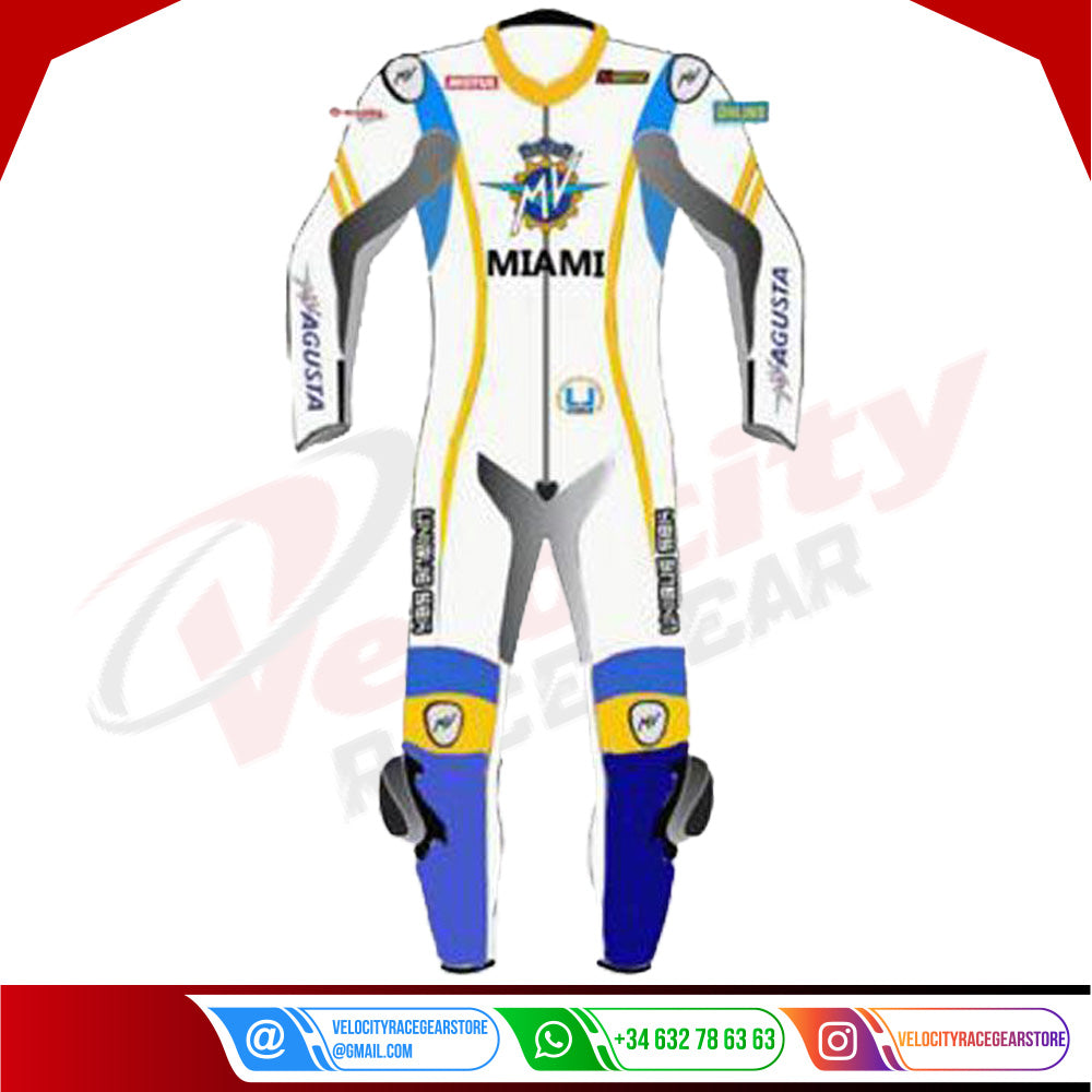 MV Agusta Racing Leather Suit - Velocity Racegear-null