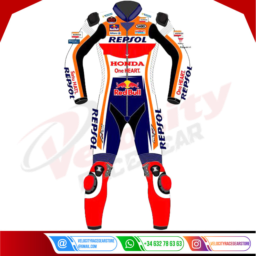Marc Marquez Honda Repsol Race Suit Motogp 2020 - Velocity Racegear-null