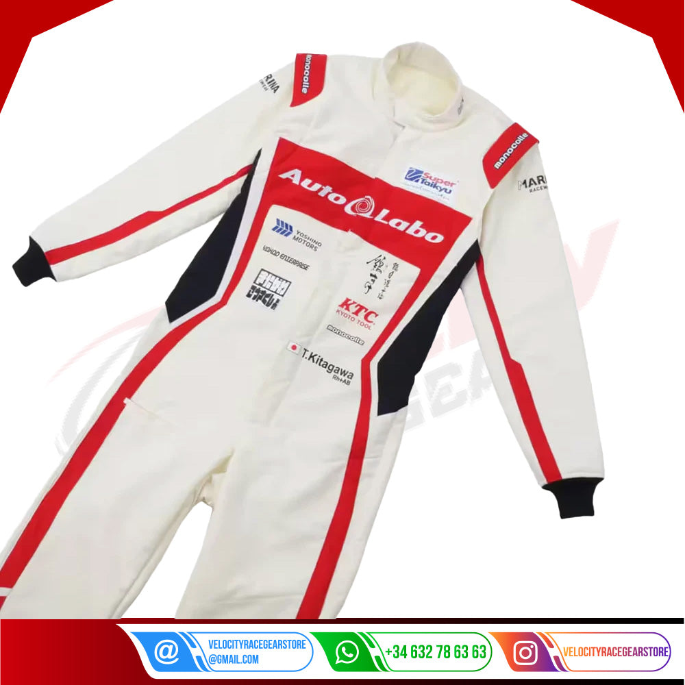 Marina Air Plus Auto Labo Super Taikyu Racing Suits - Velocity Racegear-Marina Air Plus Auto Labo Super Taikyu Racing Suits - Velocity Racegear-Kart Racing Suit
