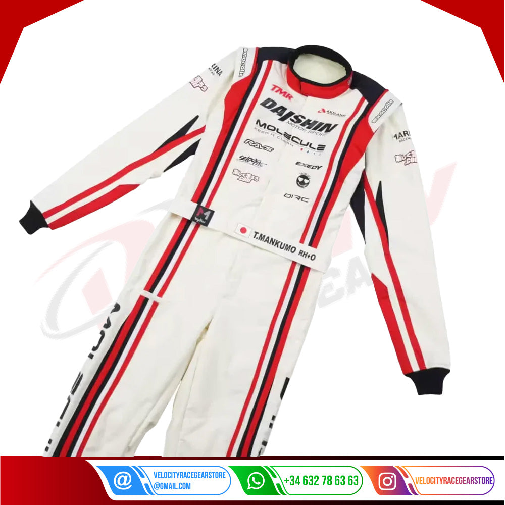Marina Air Plus TMR Molecule Racing Suits - Velocity Racegear-Marina Air Plus TMR Molecule Racing Suits - Velocity Racegear-Kart Racing Suit