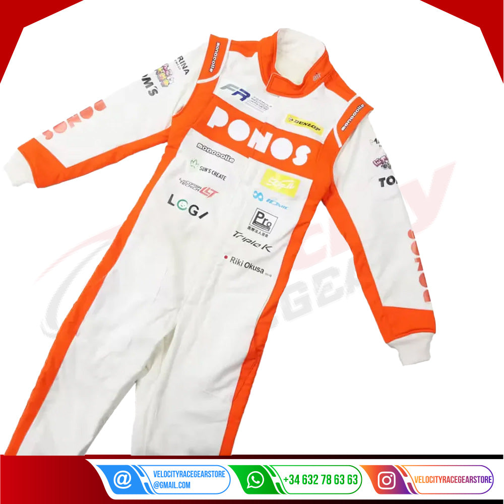 Marina FIA Ponos Custom Racing Suits - Velocity Racegear-Marina FIA Ponos Custom Racing Suits - Velocity Racegear-Kart Racing Suit