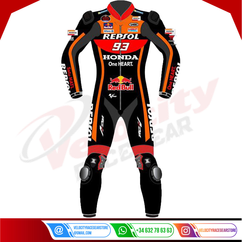 Marquez 93 Honda Repsol Black Suit 2017 - Velocity Racegear-null