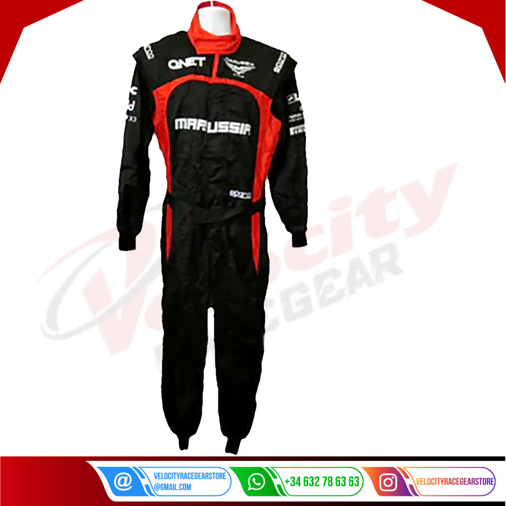 Marussia F1 2013 pit crew suit - Velocity Racegear-Marussia F1 2013 pit crew suit - Velocity Racegear-F1 Racing Suit