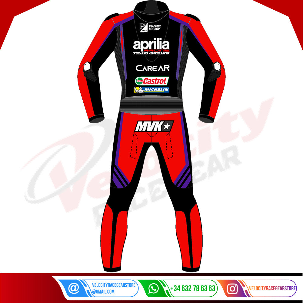 Maverick Vinales Aprilia Racing Suit MotoGP 2023 - Velocity Racegear-null
