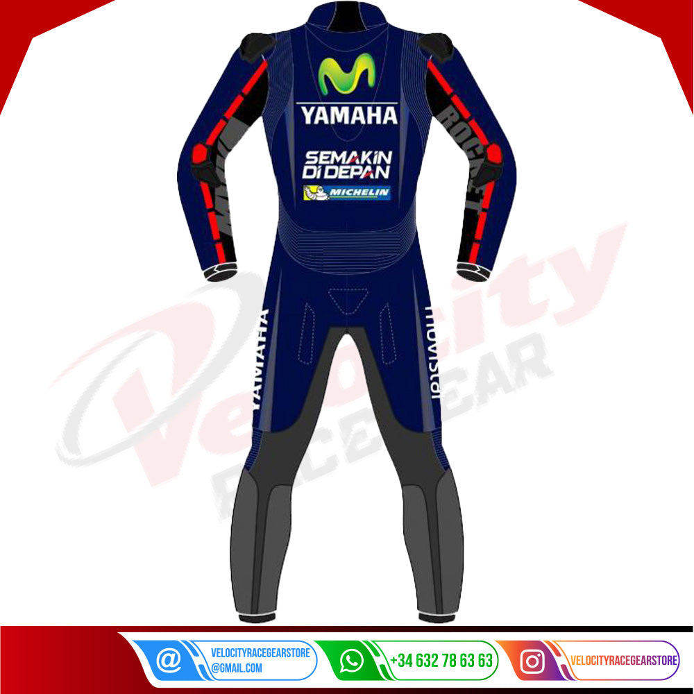 Maverick Vinales Movistar Yamaha Motogp 2017 Suit - Velocity Racegear-null