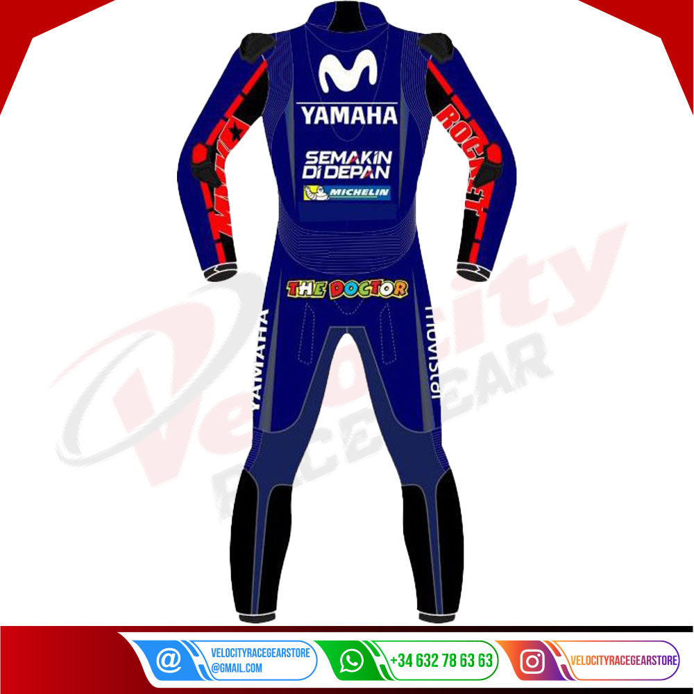 Maverick Vinales Movistar Yamaha Motogp 2018 Suit - Velocity Racegear-null