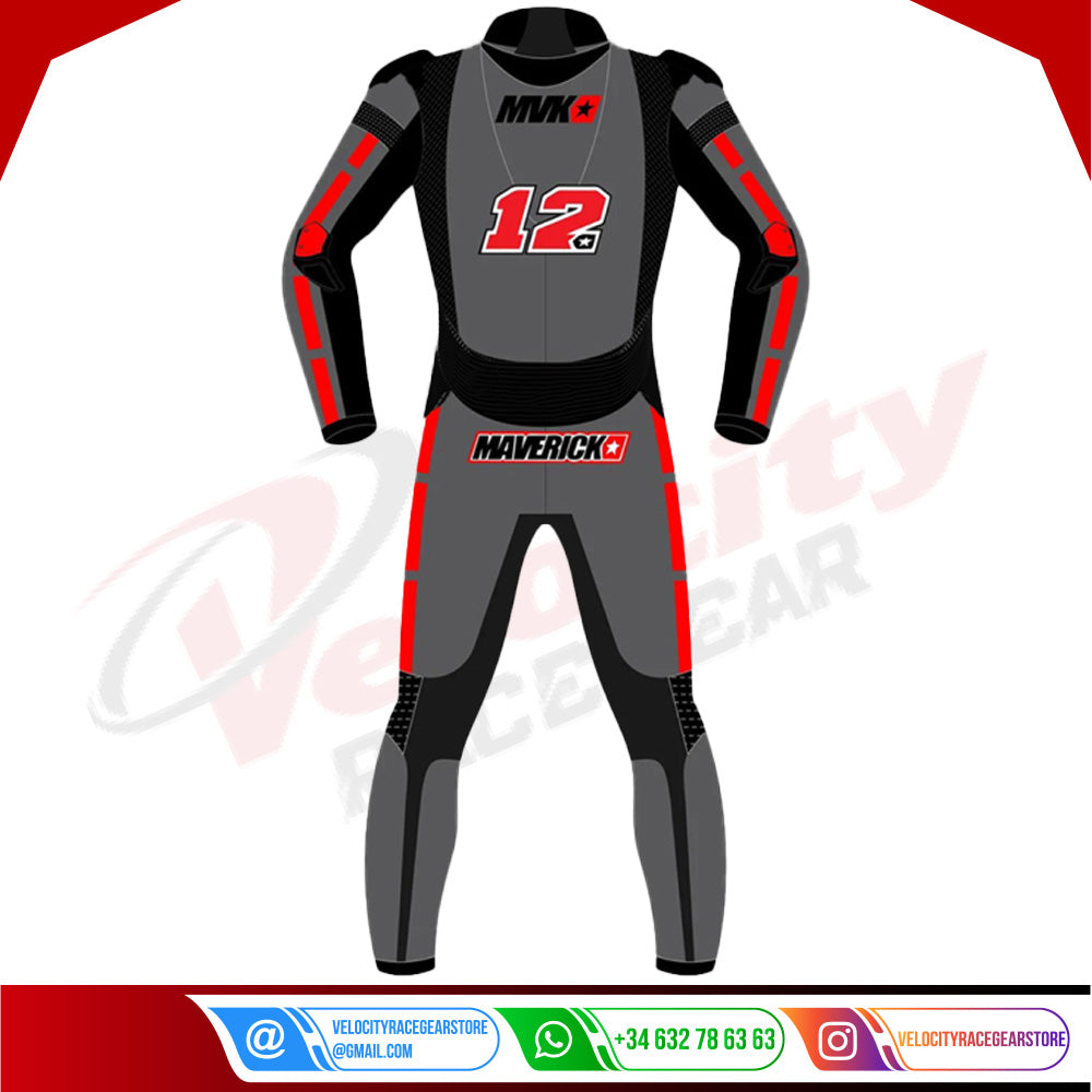Maverick Vinales Winter Test 2023 Aprilia Race Suit - Velocity Racegear-null