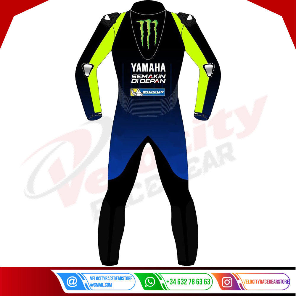 Maverick Vinales Yamaha Motorbike Suit - Velocity Racegear-null