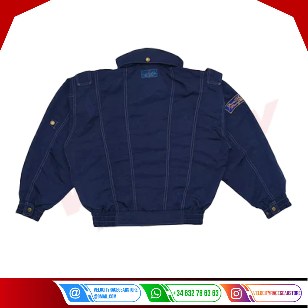 McLaren Ayrton Senna Marlboro Vintage F1 Racing Jacket - Velocity Racegear-McLaren Ayrton Senna Marlboro Vintage F1 Racing Jacket - Velocity Racegear-F1 jacket