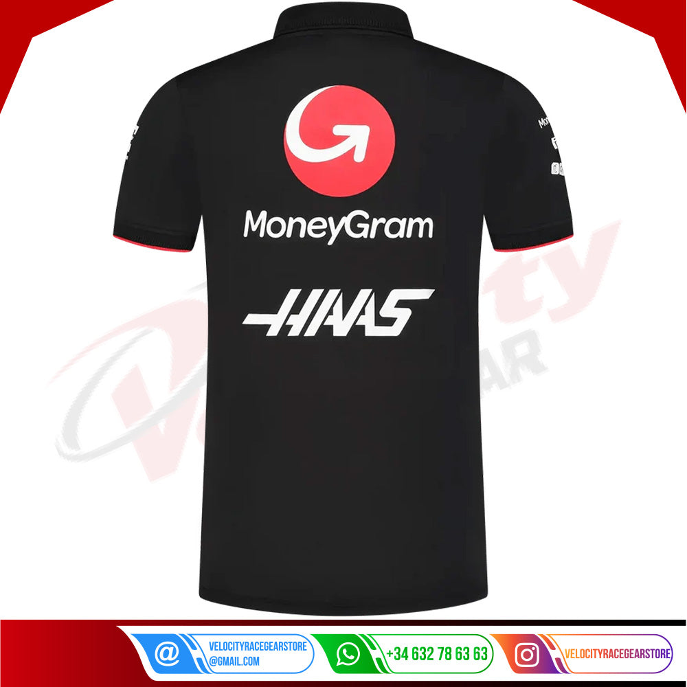 Men’s Fitted Polo Haas F1 Team