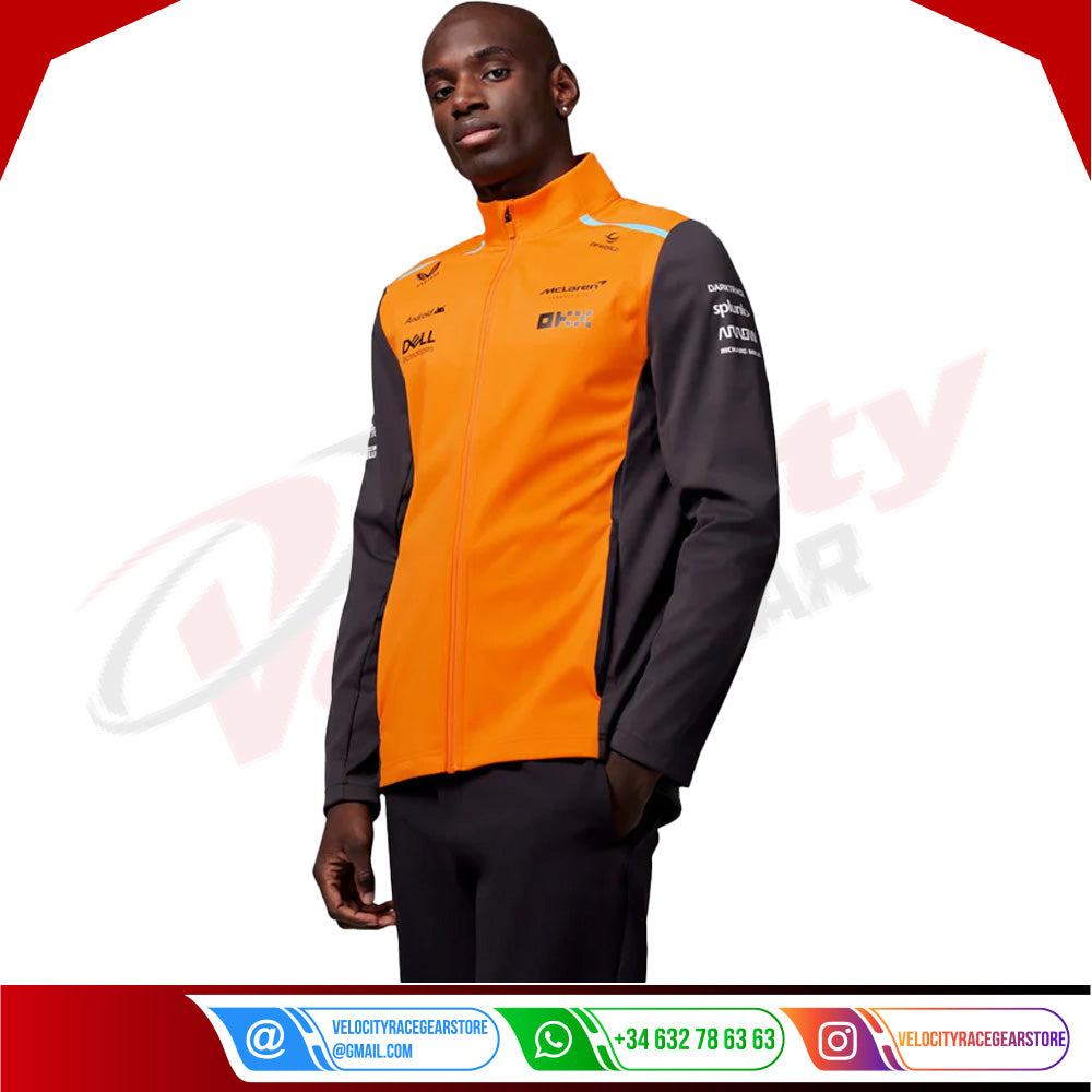 Mens Official Teamwear Soft Shell Jacket Formula 1 - Velocity Racegear-Mens Official Teamwear Soft Shell Jacket Formula 1 - Velocity Racegear-F1 jacket