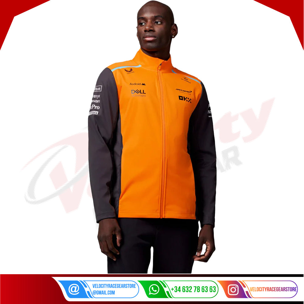 Mens Official Teamwear Soft Shell Jacket Formula 1 - Velocity Racegear-Mens Official Teamwear Soft Shell Jacket Formula 1 - Velocity Racegear-F1 jacket