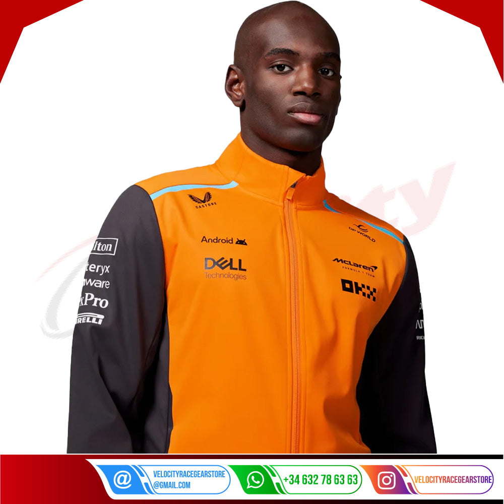 Mens Official Teamwear Soft Shell Jacket Formula 1 - Velocity Racegear-Mens Official Teamwear Soft Shell Jacket Formula 1 - Velocity Racegear-F1 jacket