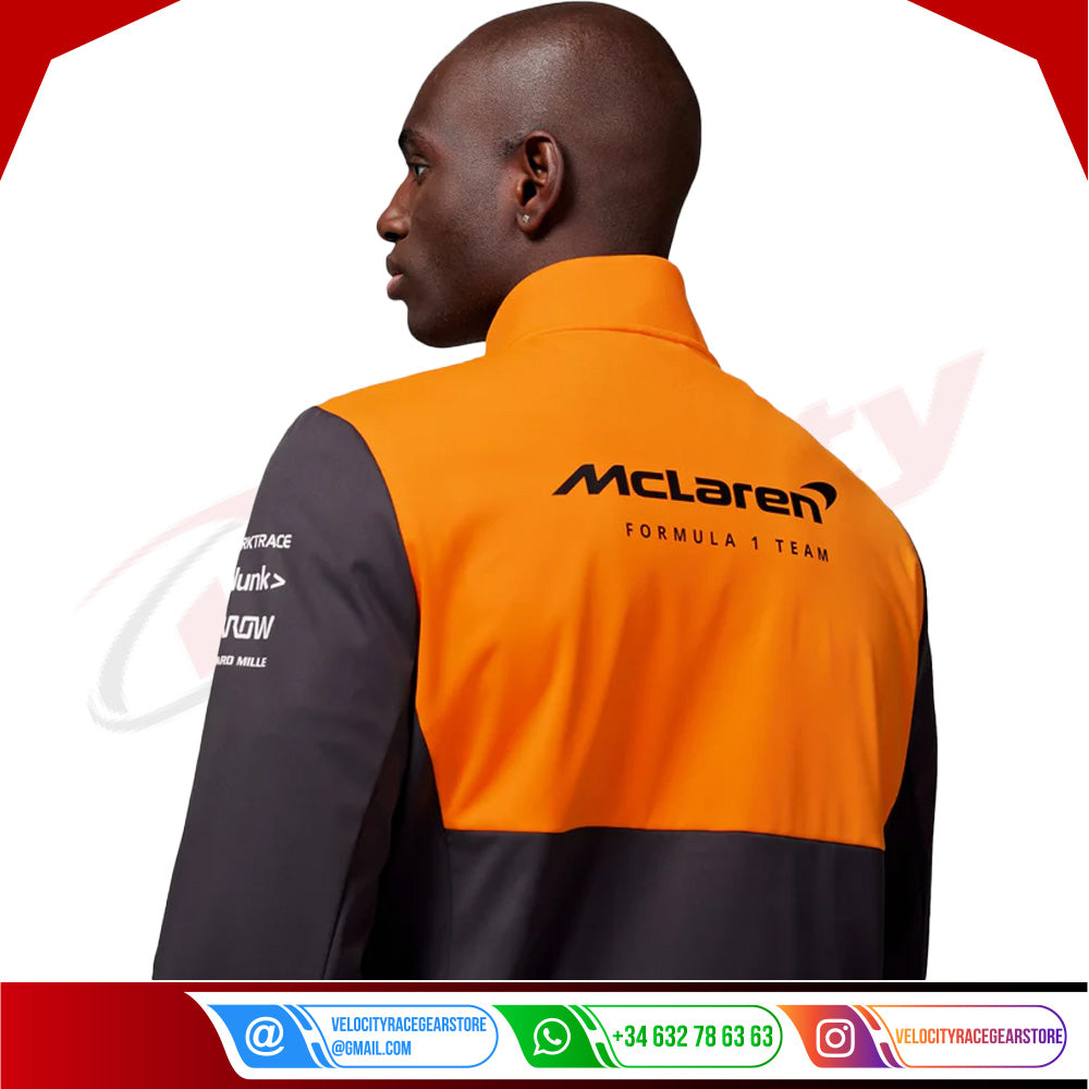 Mens Official Teamwear Soft Shell Jacket Formula 1 - Velocity Racegear-Mens Official Teamwear Soft Shell Jacket Formula 1 - Velocity Racegear-F1 jacket