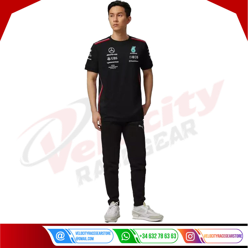 Mercedes-AMG F1 2023 Team Driver T-shirt - Velocity Racegear-Mercedes-AMG F1 2023 Team Driver T-shirt - Velocity Racegear-T-Shirts