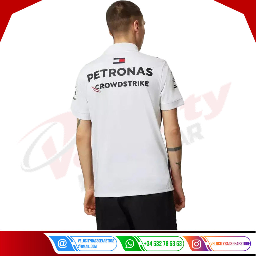 Mercedes-AMG F1 2023 Team Polo - Velocity Racegear-Mercedes-AMG F1 2023 Team Polo - Velocity Racegear-F1 Polo Shirts